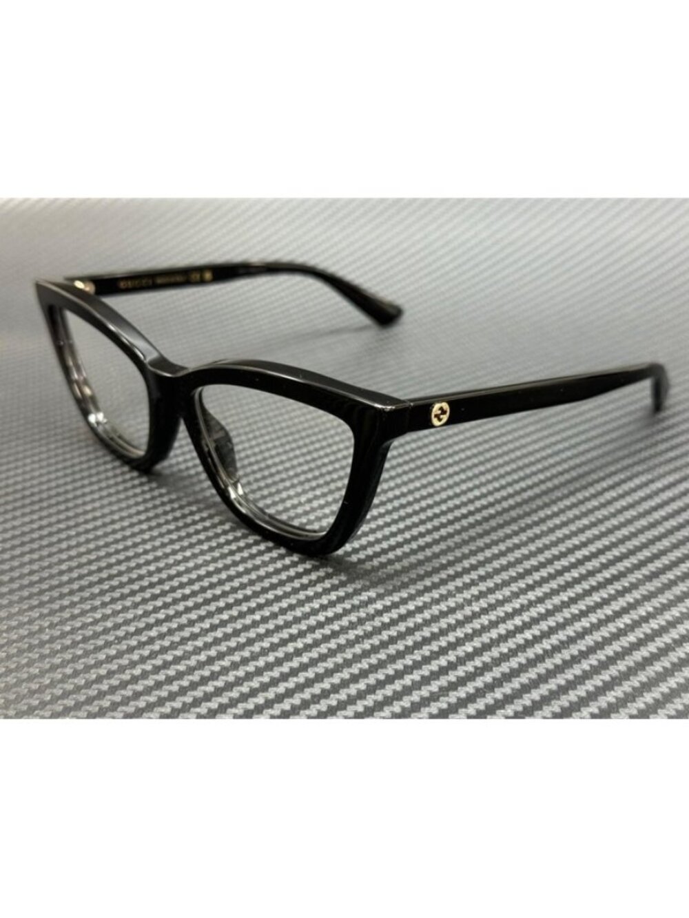 New Gucci Women Black Eyeglasses 54-17-140